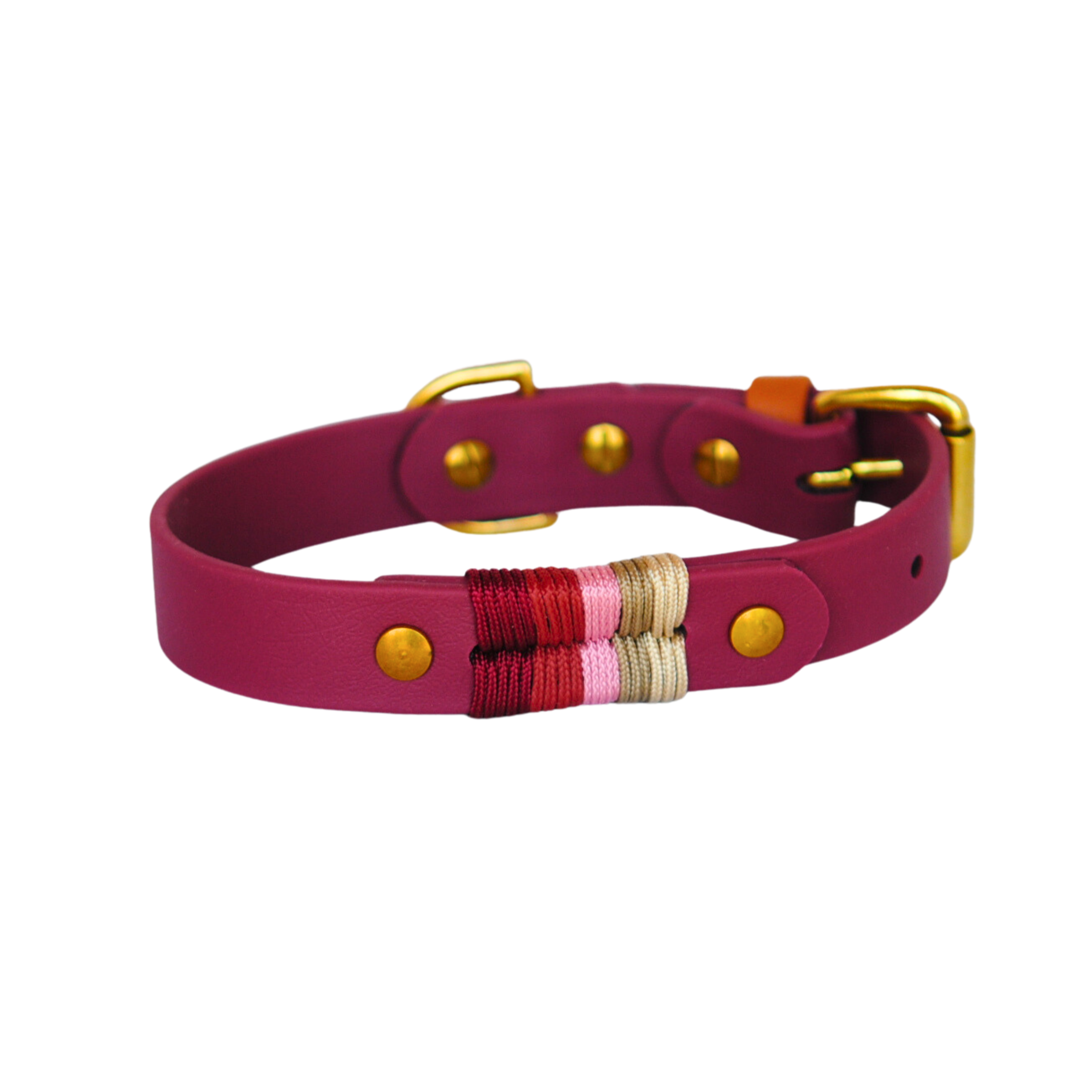 Collier Burgundy Love - 1 po ou 5/8 po